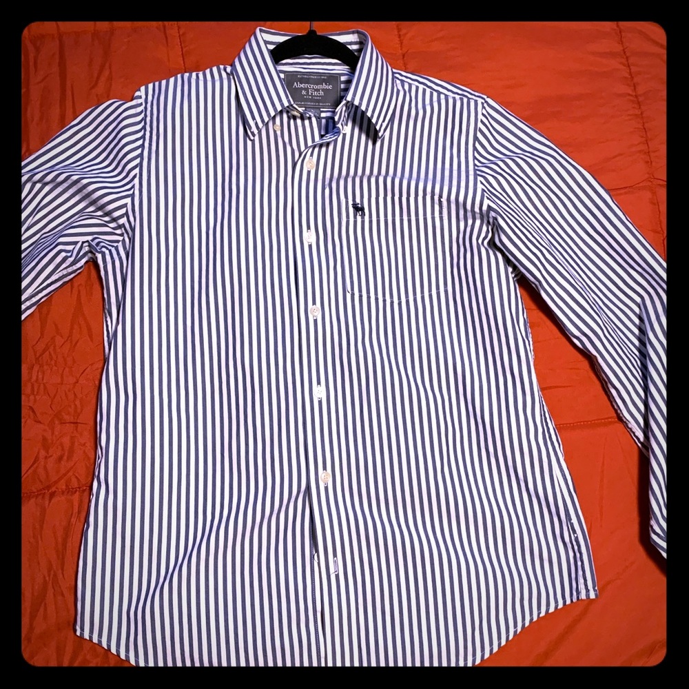 Abercrombie & Fitch striped muscle shirt.